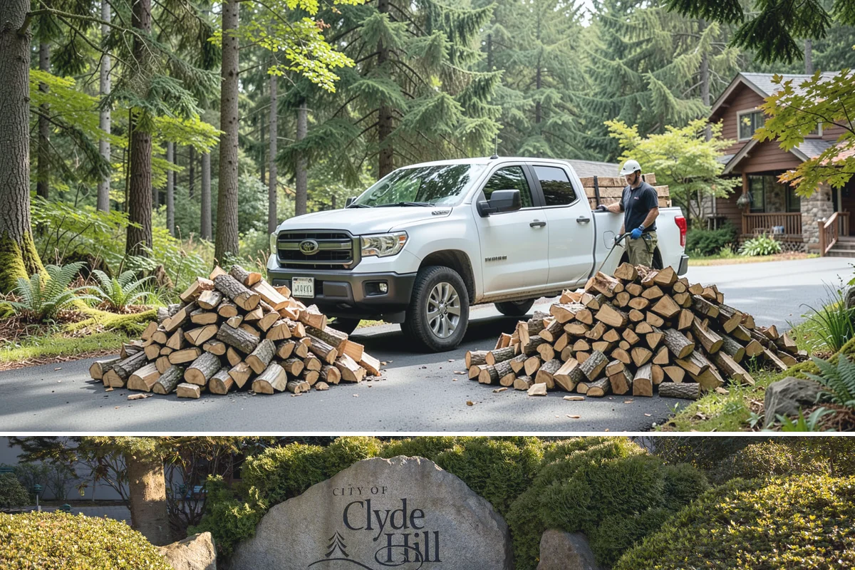 Locally Sourced Firewood in Clyde Hill, King County, WA - A good choice in any season, with heightened demand as households stock local supply ahead of winter.