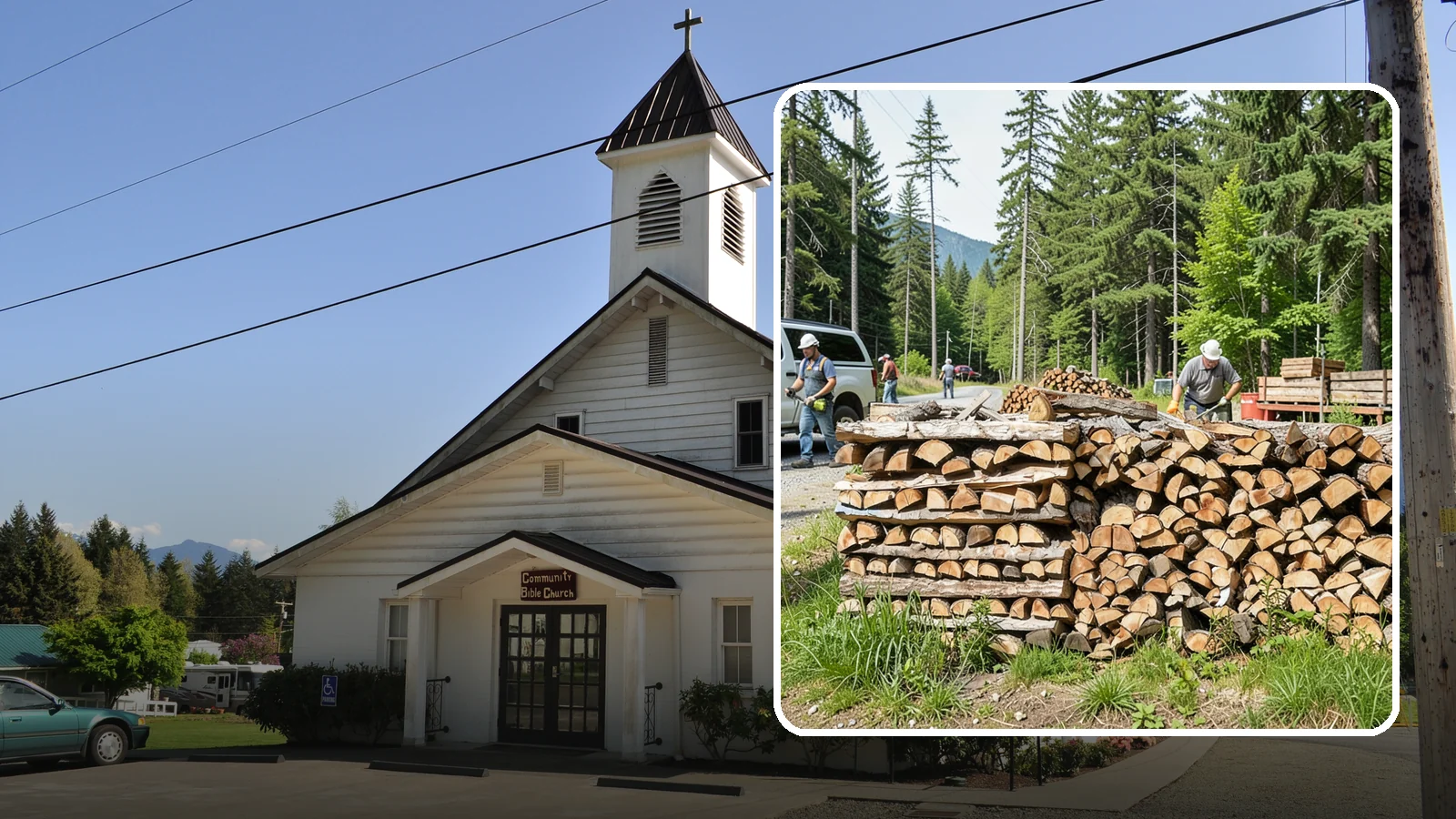 Locally Sourced Firewood in Concrete, Skagit County, WA - We supply firewood gathered from right here in the Pacific Northwest, keeping the supply chain short and local.