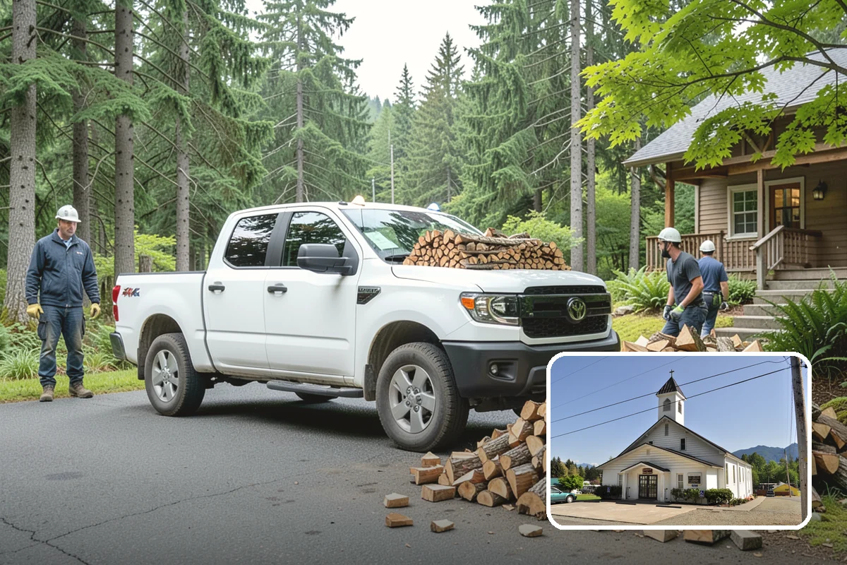 Locally Sourced Firewood in Concrete, Skagit County, WA - Keeps the supply chain short and regional