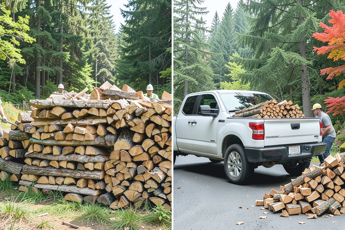 Locally Sourced Firewood in Coupeville, Island County, WA - Source wood from nearby regional suppliers