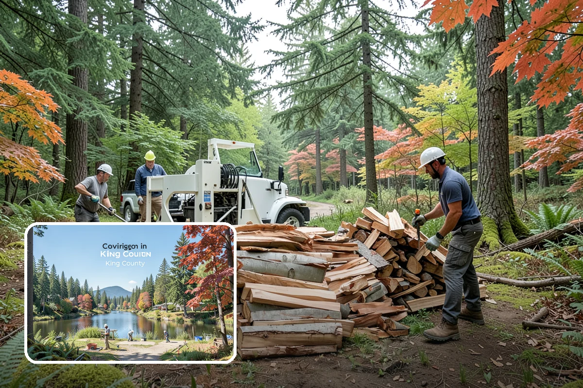 Locally Sourced Firewood in Covington, King County, WA - Keeps the supply chain short and regional