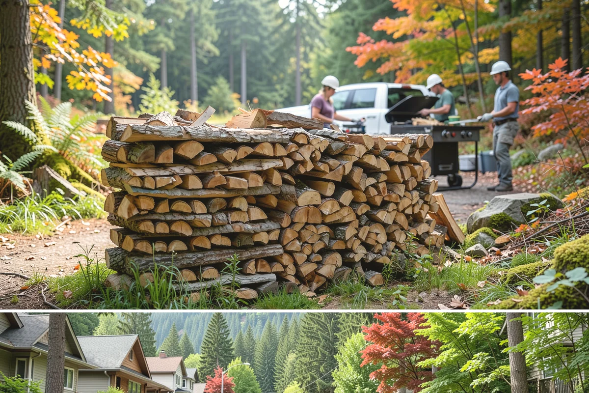 Locally Sourced Firewood in Darrington, WA - A good choice in any season, with heightened demand as households stock local supply ahead of winter.
