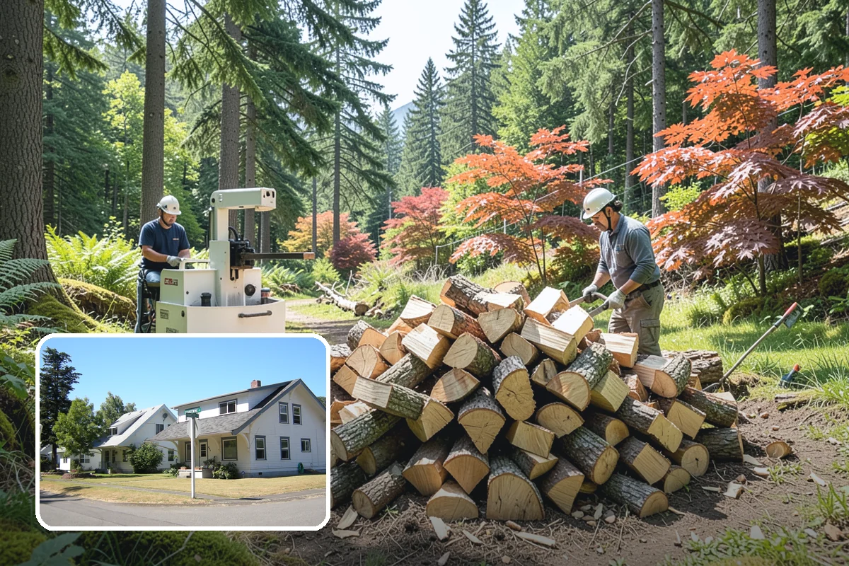Locally Sourced Firewood in DuPont, Pierce County, WA - Keeps the supply chain short and regional