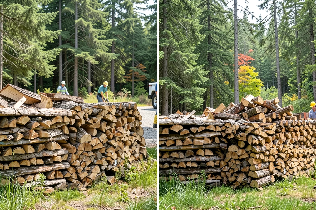 Locally Sourced Firewood in DuPont, Pierce County, WA - Source wood from nearby regional suppliers