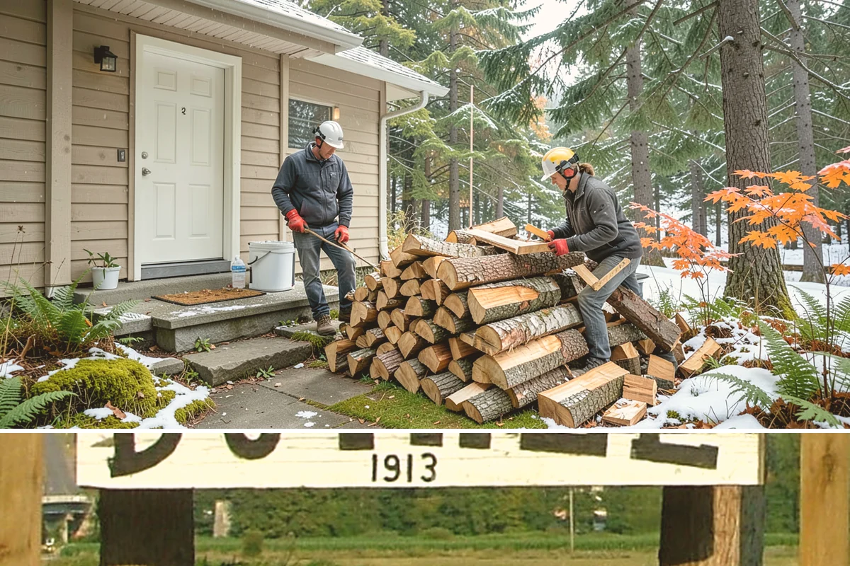 Locally Sourced Firewood in Duvall, King County, WA - A good choice in any season, with heightened demand as households stock local supply ahead of winter.