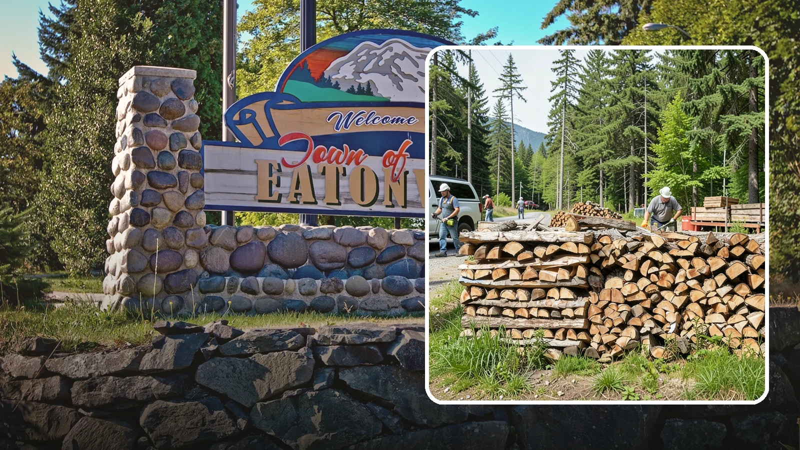 Locally Sourced Firewood in Eatonville, WA - We supply firewood gathered from right here in the Pacific Northwest, keeping the supply chain short and local.
