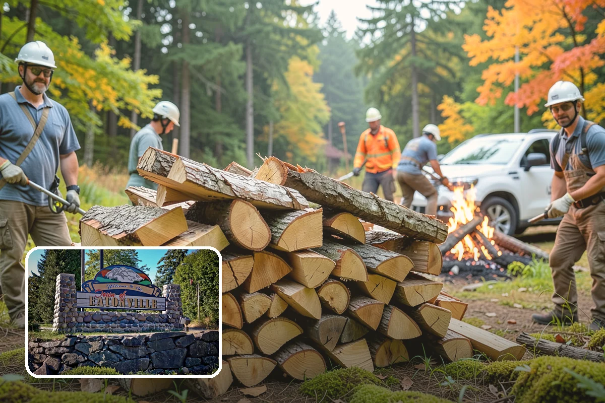 Locally Sourced Firewood in Eatonville, WA - Keeps the supply chain short and regional