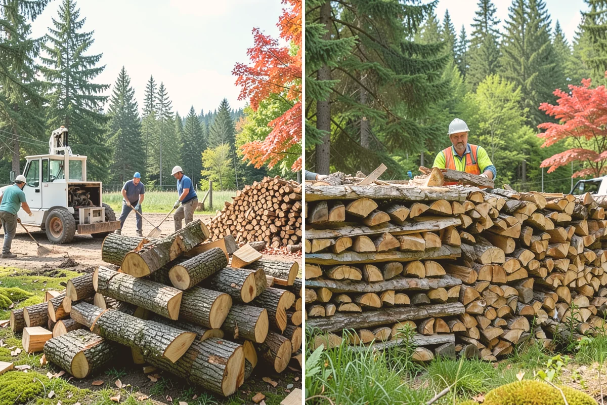 Locally Sourced Firewood in Eatonville, WA - Source wood from nearby regional suppliers