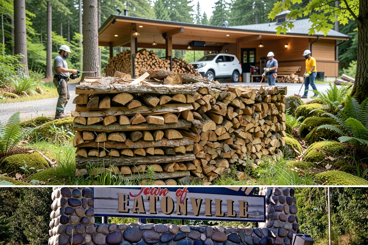Locally Sourced Firewood in Eatonville, WA - A good choice in any season, with heightened demand as households stock local supply ahead of winter.