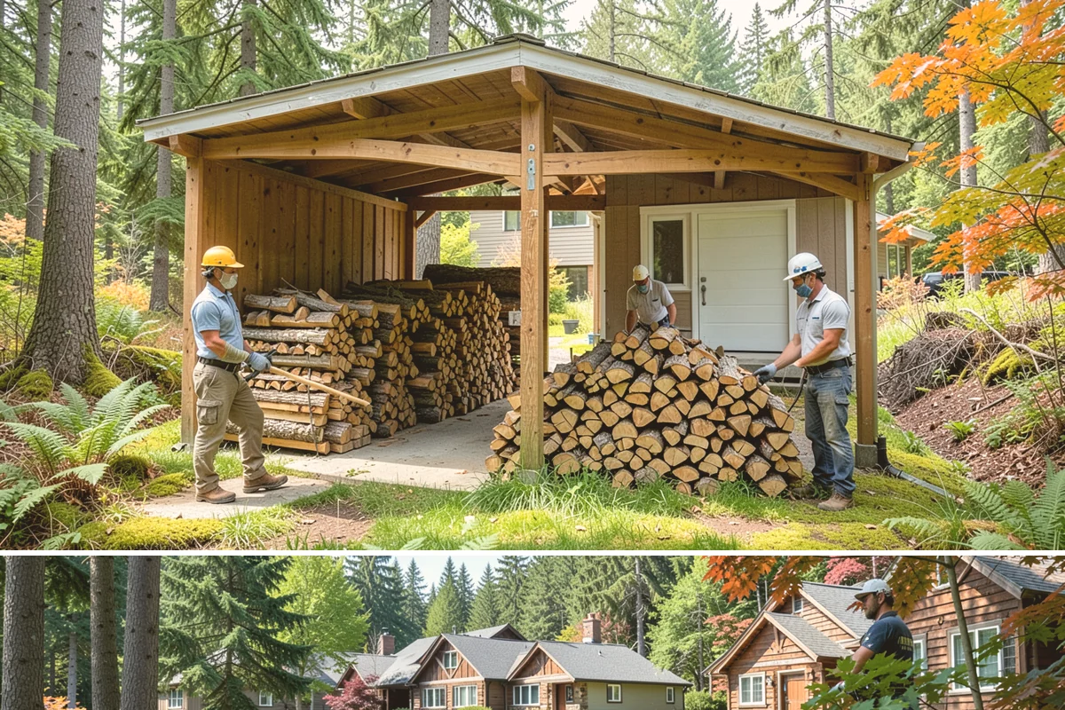 Locally Sourced Firewood in Edgewood, WA - A good choice in any season, with heightened demand as households stock local supply ahead of winter.