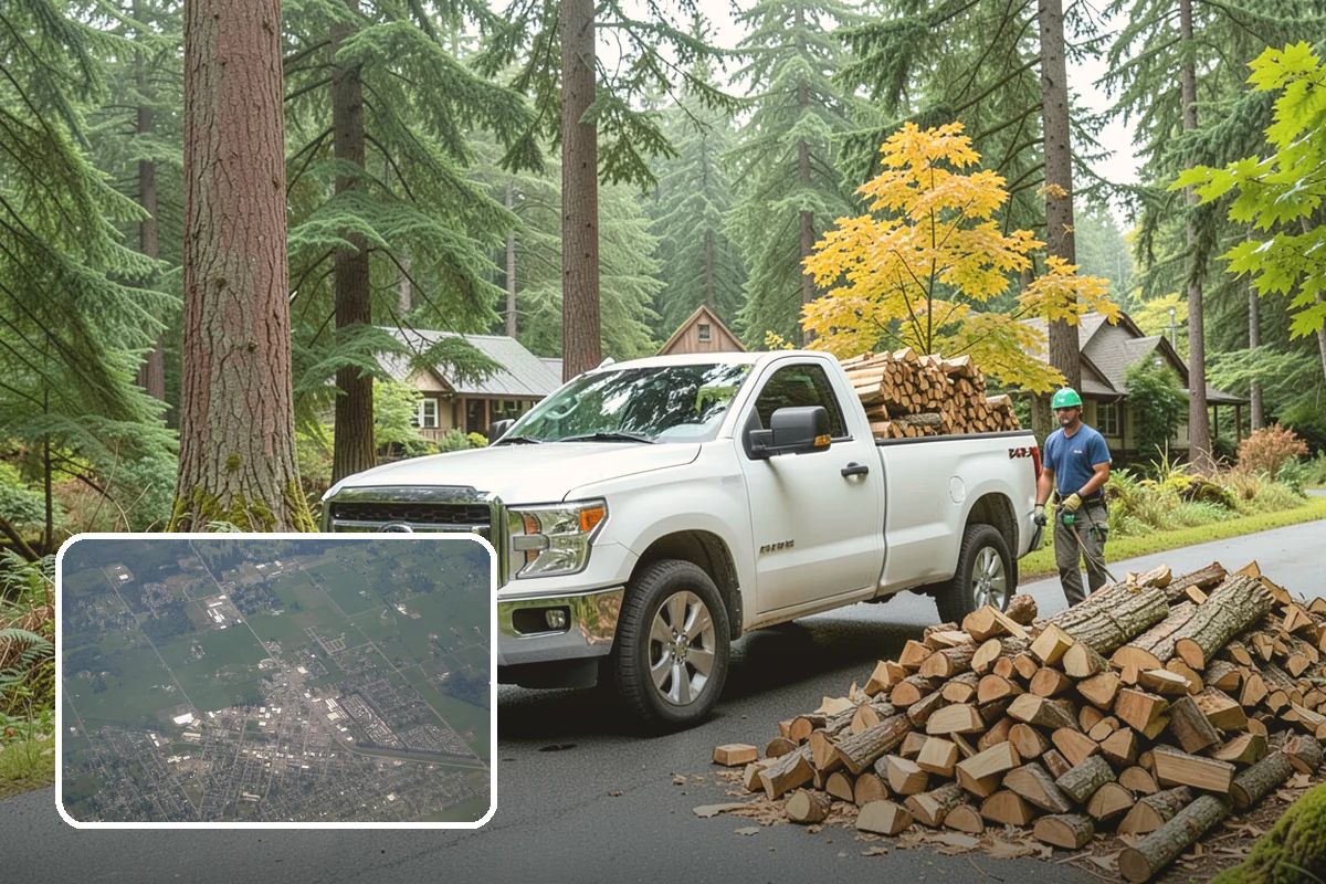 Locally Sourced Firewood in Enumclaw, King County, WA - Keeps the supply chain short and regional