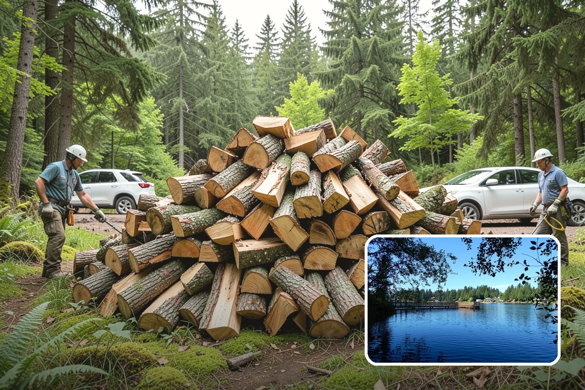 Locally Sourced Firewood in Federal Way, King County, WA - Keeps the supply chain short and regional