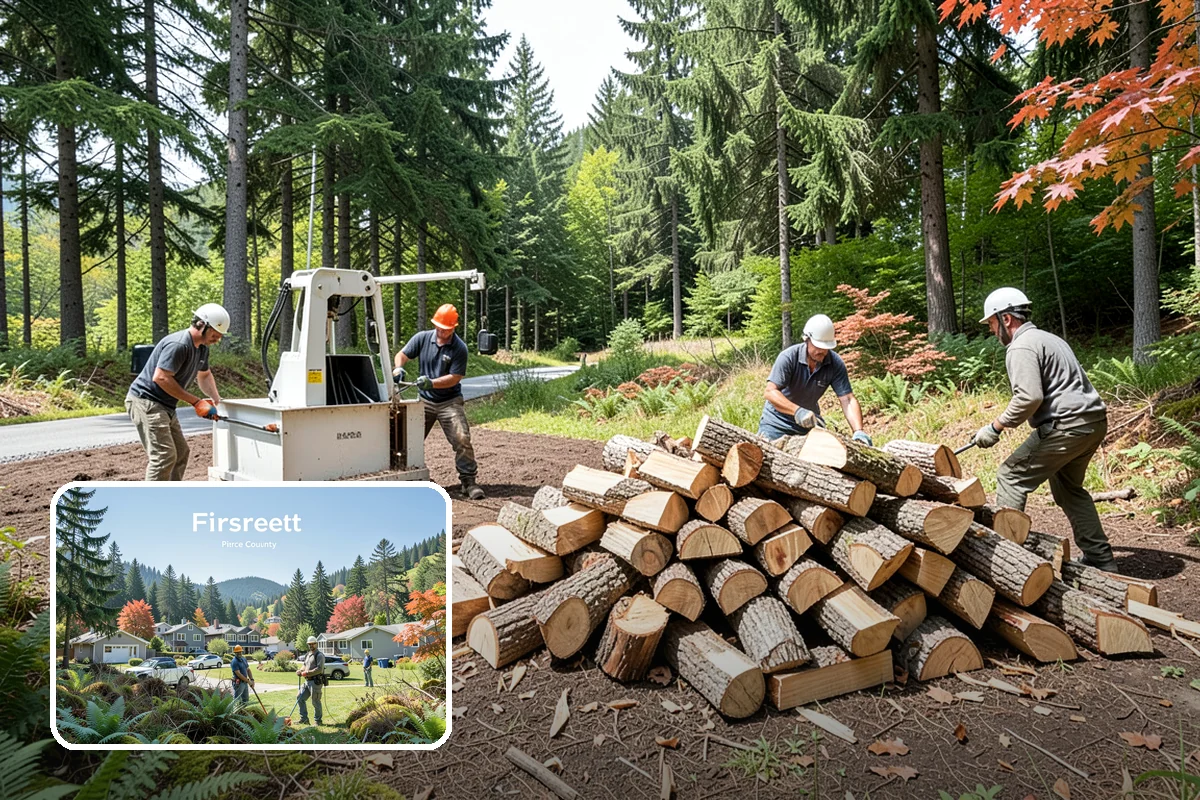 Locally Sourced Firewood in Fircrest, Pierce County, WA - Keeps the supply chain short and regional