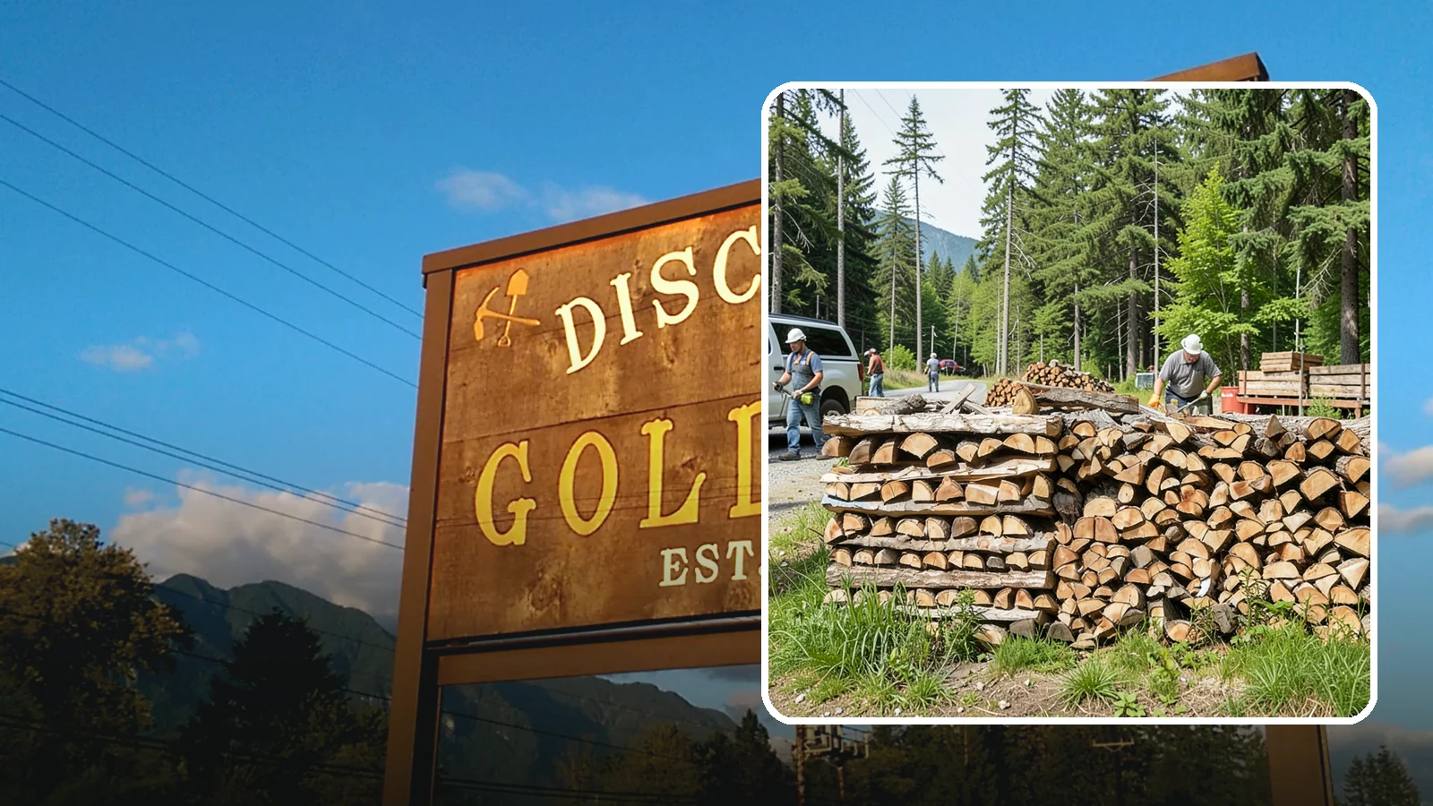 Locally Sourced Firewood in Gold Bar, Snohomish County, WA - We supply firewood gathered from right here in the Pacific Northwest, keeping the supply chain short and local.