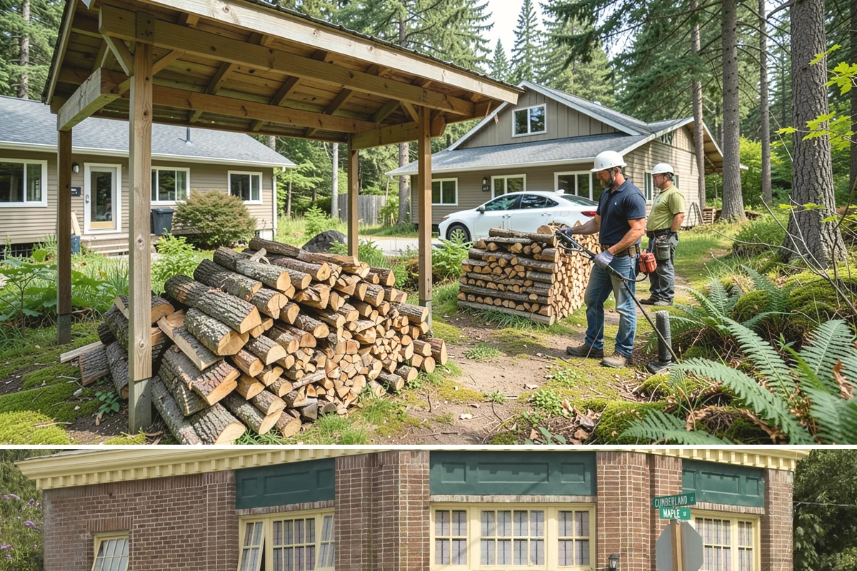 Locally Sourced Firewood in Hamilton, Skagit County, WA - A good choice in any season, with heightened demand as households stock local supply ahead of winter.