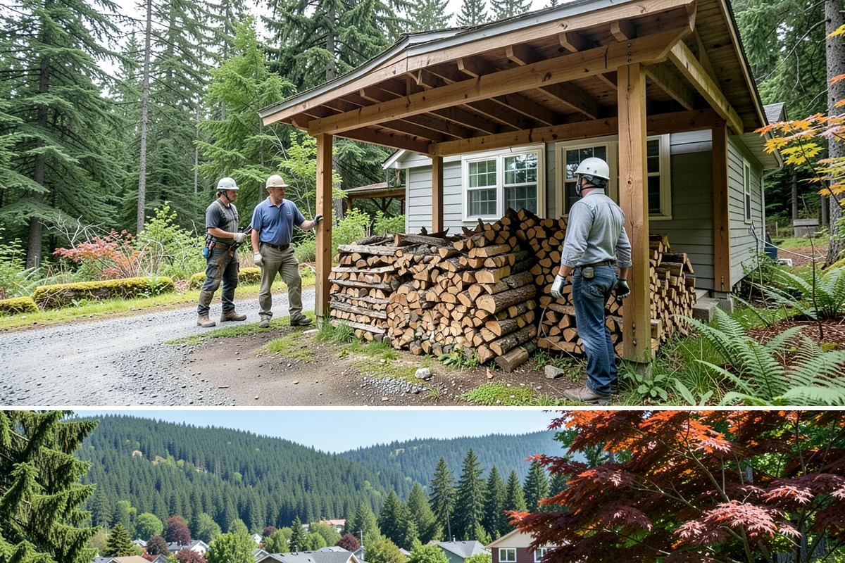 Locally Sourced Firewood in Index, Snohomish County, WA - A good choice in any season, with heightened demand as households stock local supply ahead of winter.