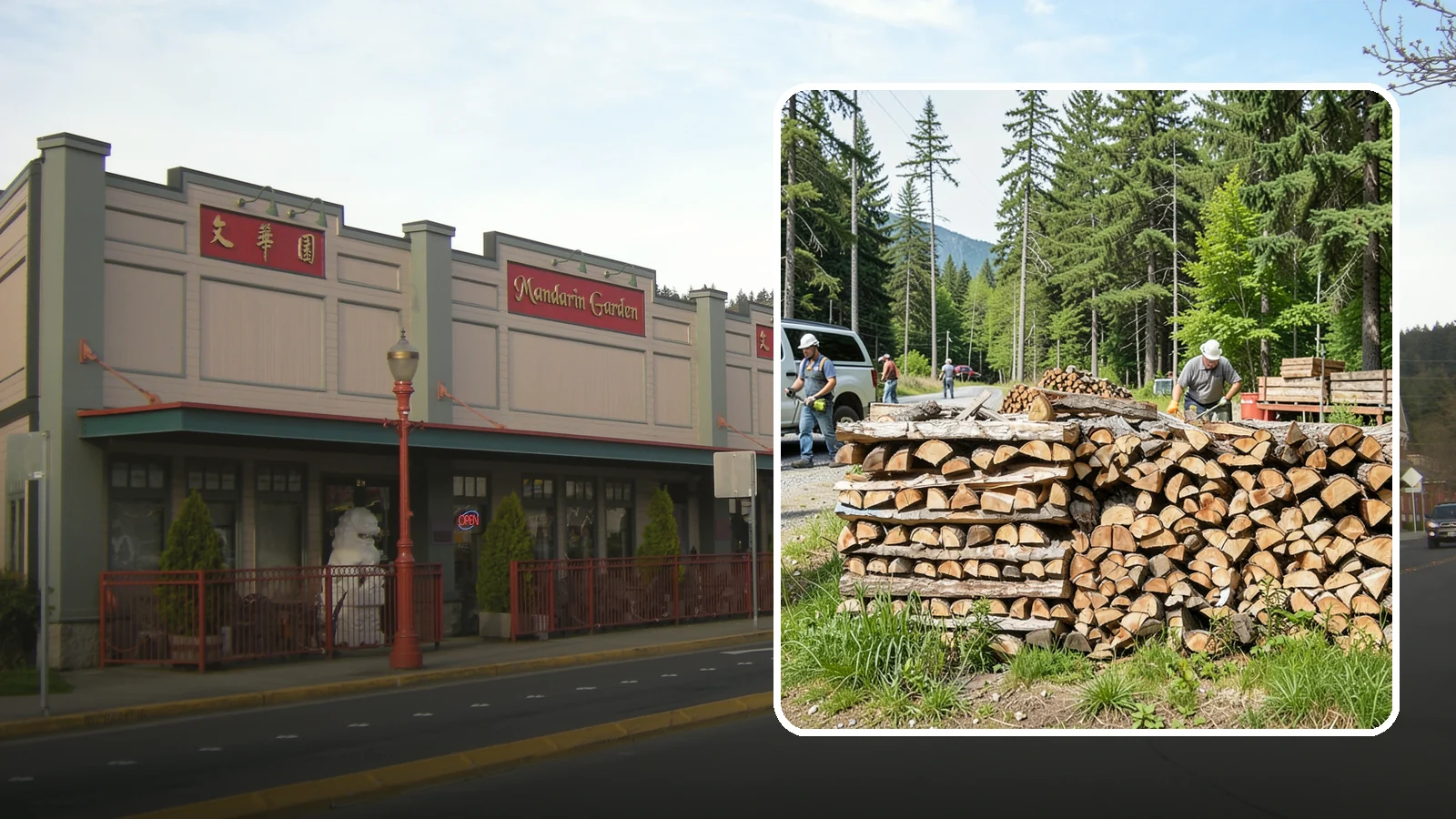 Locally Sourced Firewood in Issaquah, King County, WA - We supply firewood gathered from right here in the Pacific Northwest, keeping the supply chain short and local.