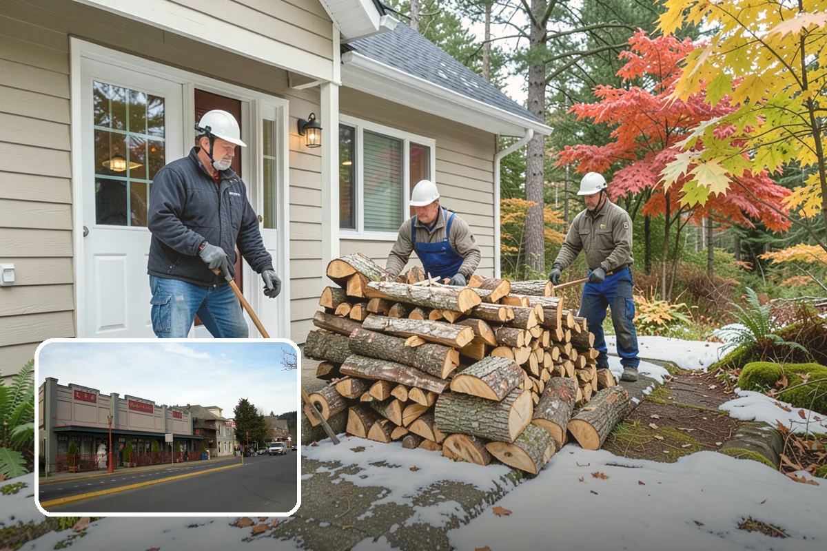 Locally Sourced Firewood in Issaquah, King County, WA - Keeps the supply chain short and regional