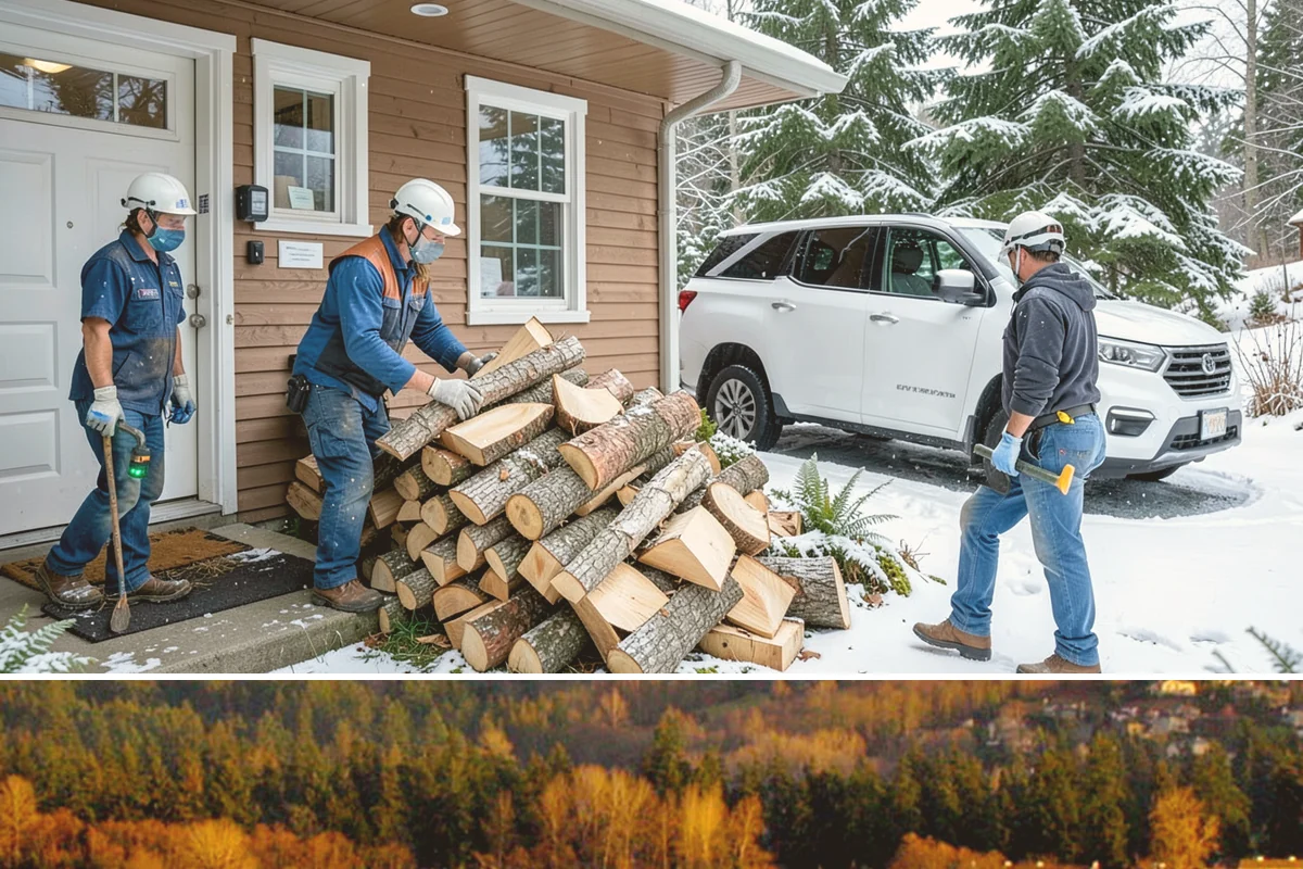 Locally Sourced Firewood in Kenmore, King County, WA - A good choice in any season, with heightened demand as households stock local supply ahead of winter.