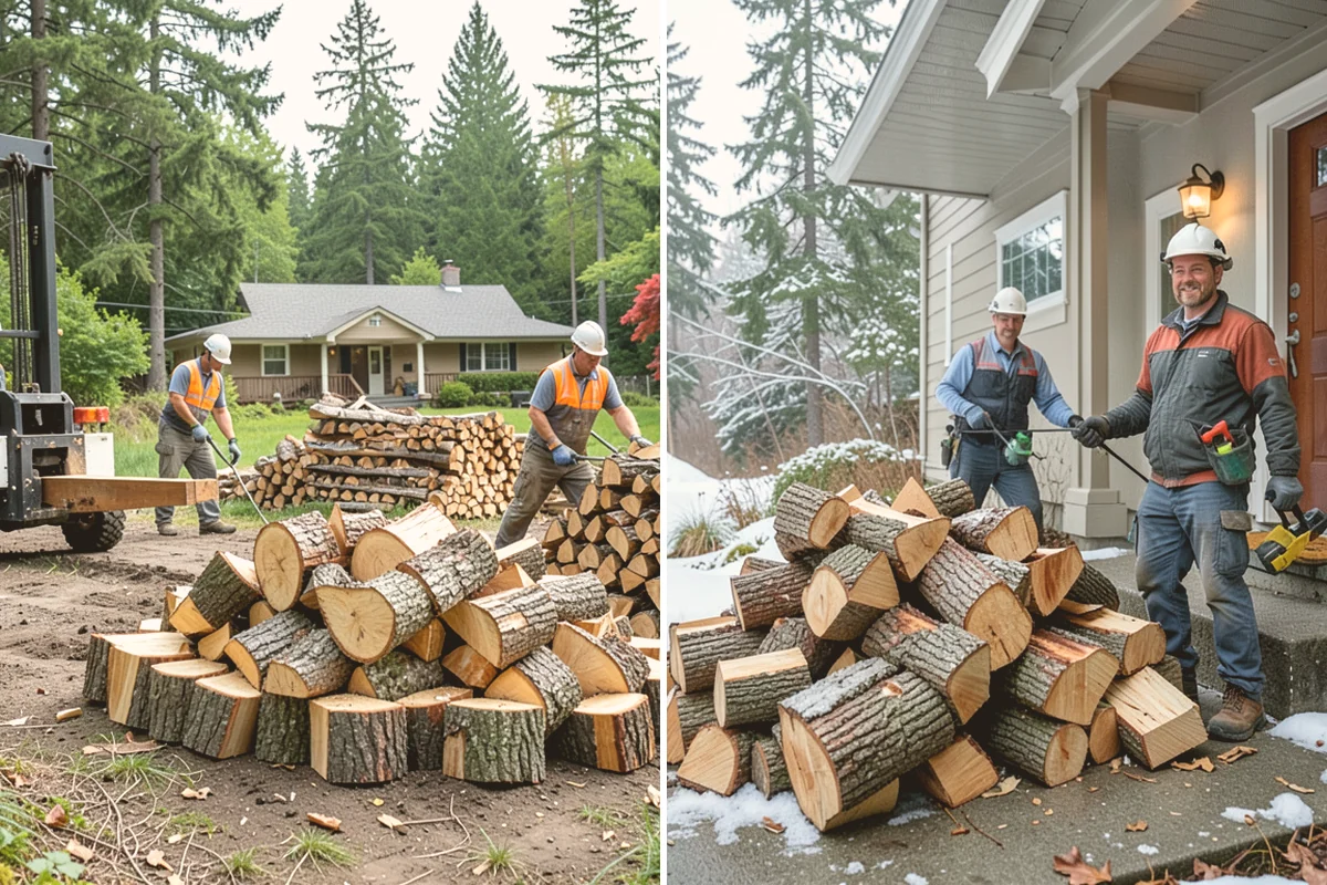 Locally Sourced Firewood in Kirkland, King County, WA - Source wood from nearby regional suppliers
