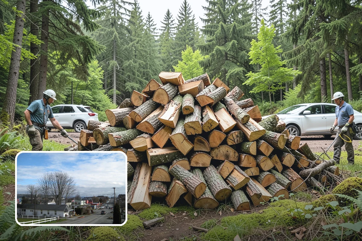 Locally Sourced Firewood in Langley, WA - Keeps the supply chain short and regional
