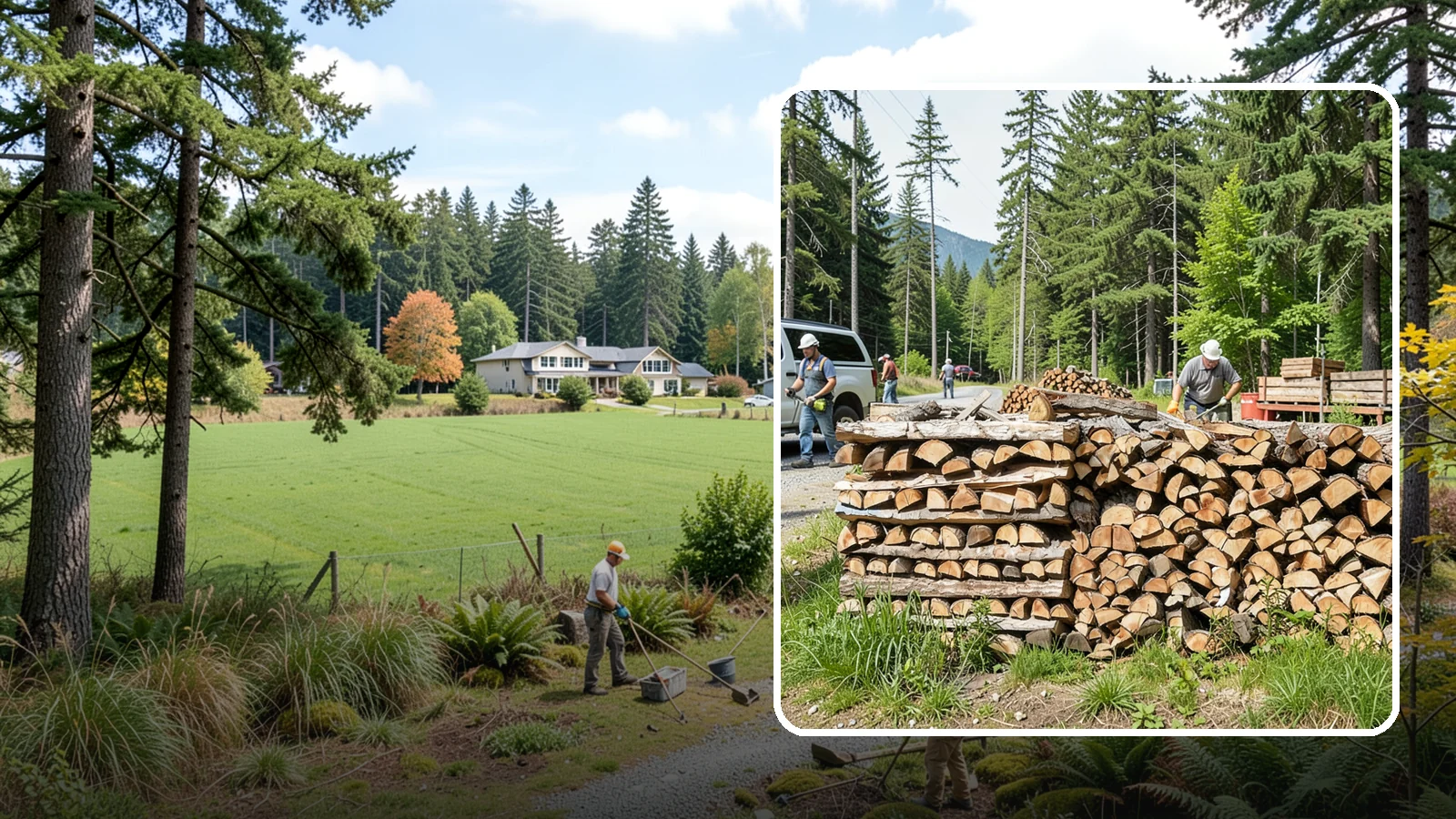 Locally Sourced Firewood in Lyman, WA - We supply firewood gathered from right here in the Pacific Northwest, keeping the supply chain short and local.