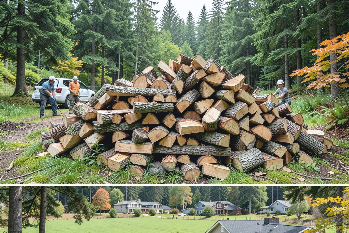 Locally Sourced Firewood in Lyman, WA - A good choice in any season, with heightened demand as households stock local supply ahead of winter.