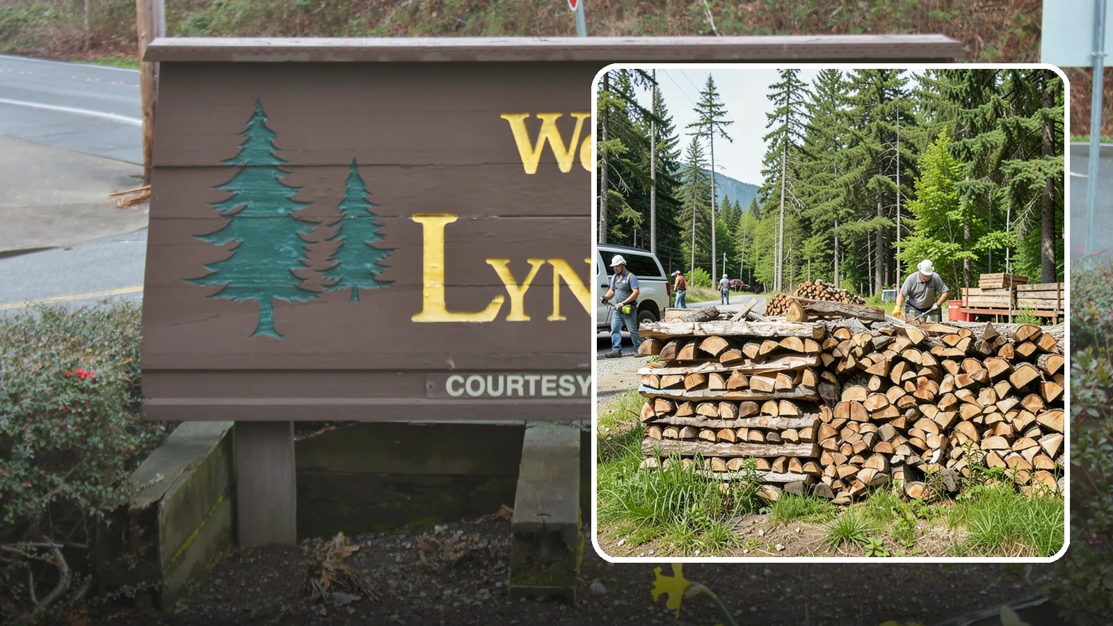 Locally Sourced Firewood in Lynnwood, Snohomish County, WA - We supply firewood gathered from right here in the Pacific Northwest, keeping the supply chain short and local.