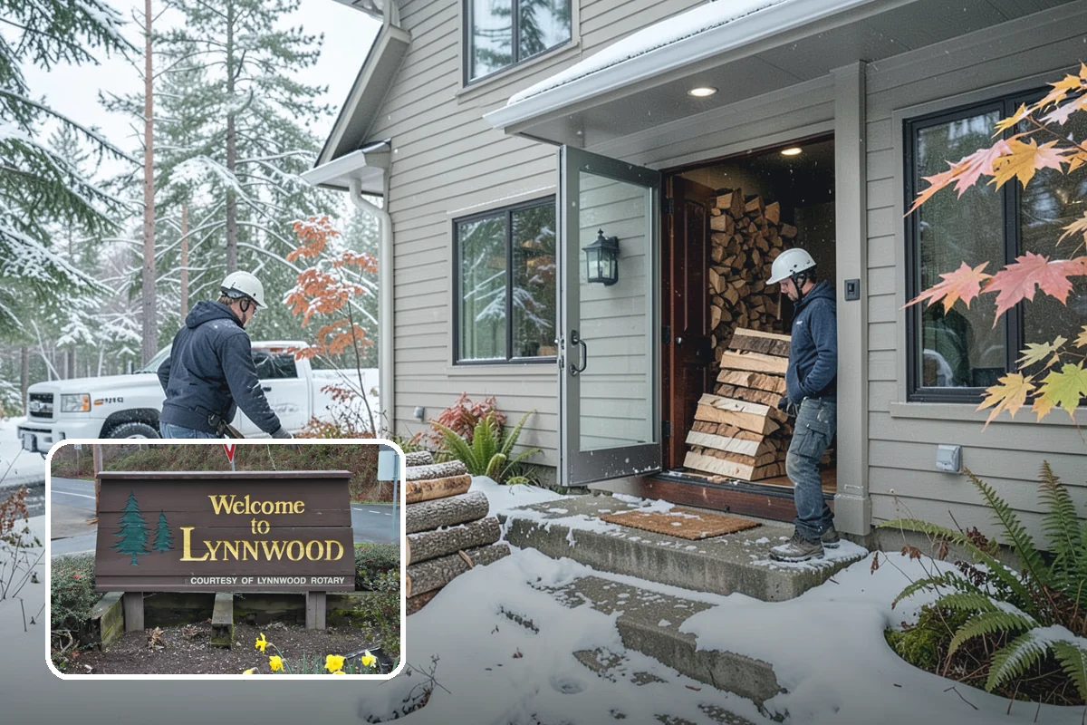 Locally Sourced Firewood in Lynnwood, Snohomish County, WA - Keeps the supply chain short and regional