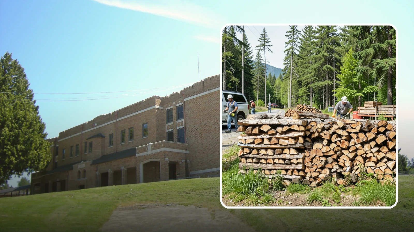 Locally Sourced Firewood in Maple Valley, King County, WA - We supply firewood gathered from right here in the Pacific Northwest, keeping the supply chain short and local.