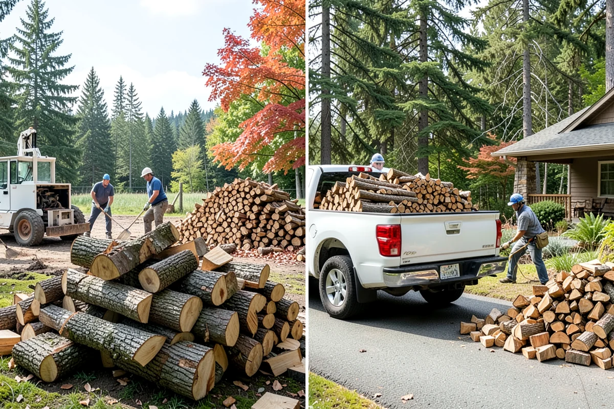 Locally Sourced Firewood in Maple Valley, King County, WA - Source wood from nearby regional suppliers