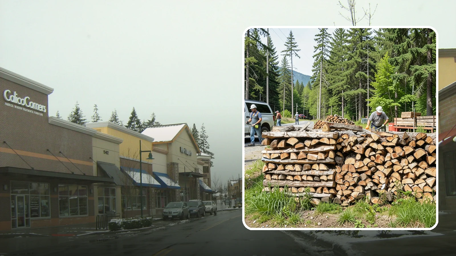 Locally Sourced Firewood in Mill Creek, Snohomish County, WA - We supply firewood gathered from right here in the Pacific Northwest, keeping the supply chain short and local.