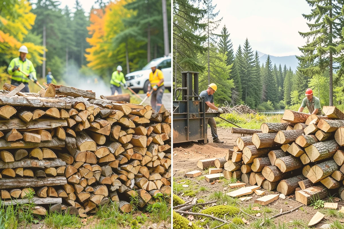 Locally Sourced Firewood in Milton, King County, WA - Source wood from nearby regional suppliers