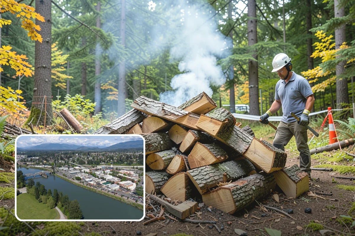 Locally Sourced Firewood in Mount Vernon, WA - Keeps the supply chain short and regional