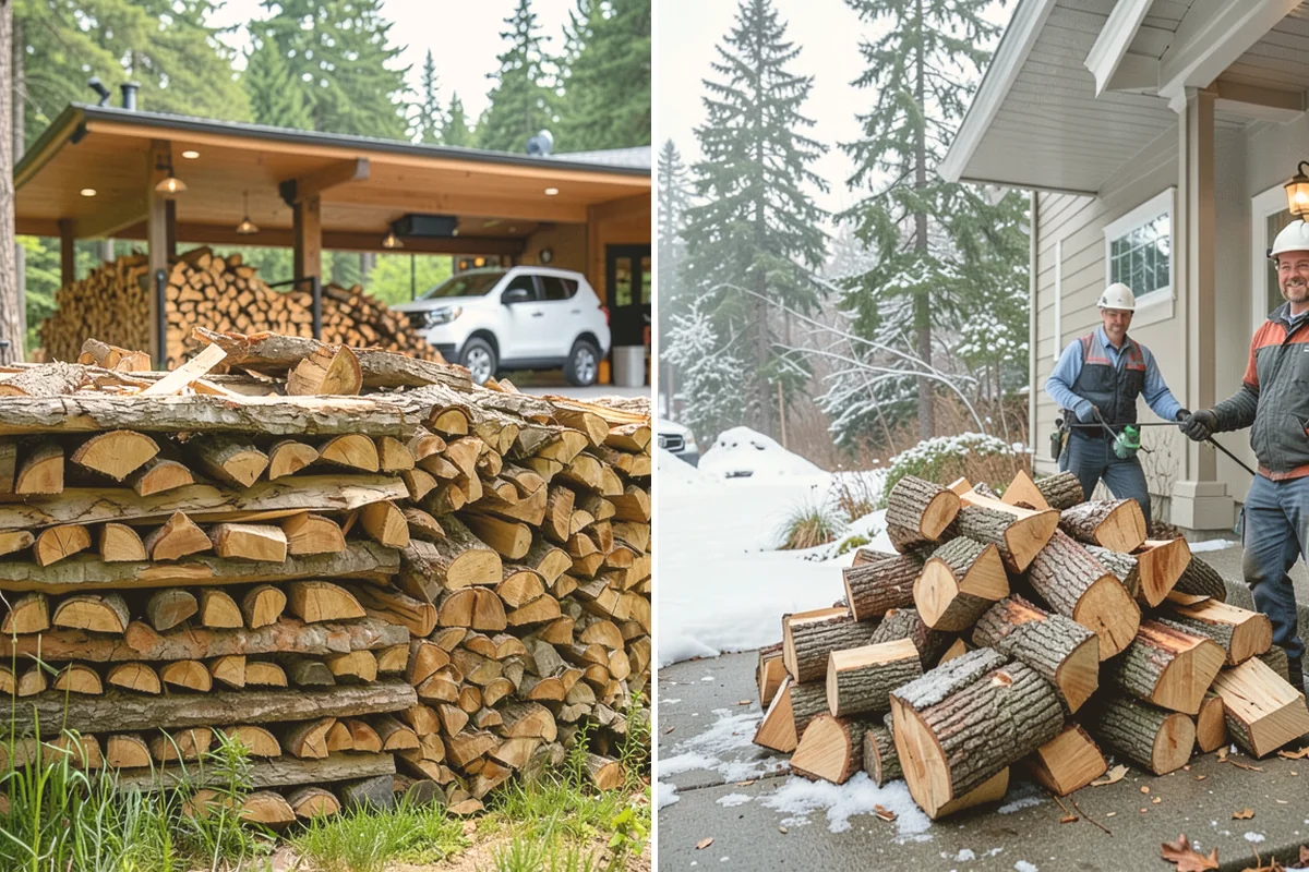 Locally Sourced Firewood in Mount Vernon, WA - Source wood from nearby regional suppliers