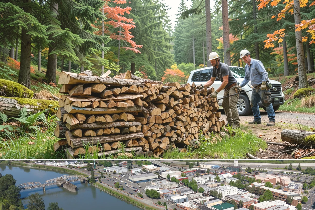 Locally Sourced Firewood in Mount Vernon, WA - A good choice in any season, with heightened demand as households stock local supply ahead of winter.