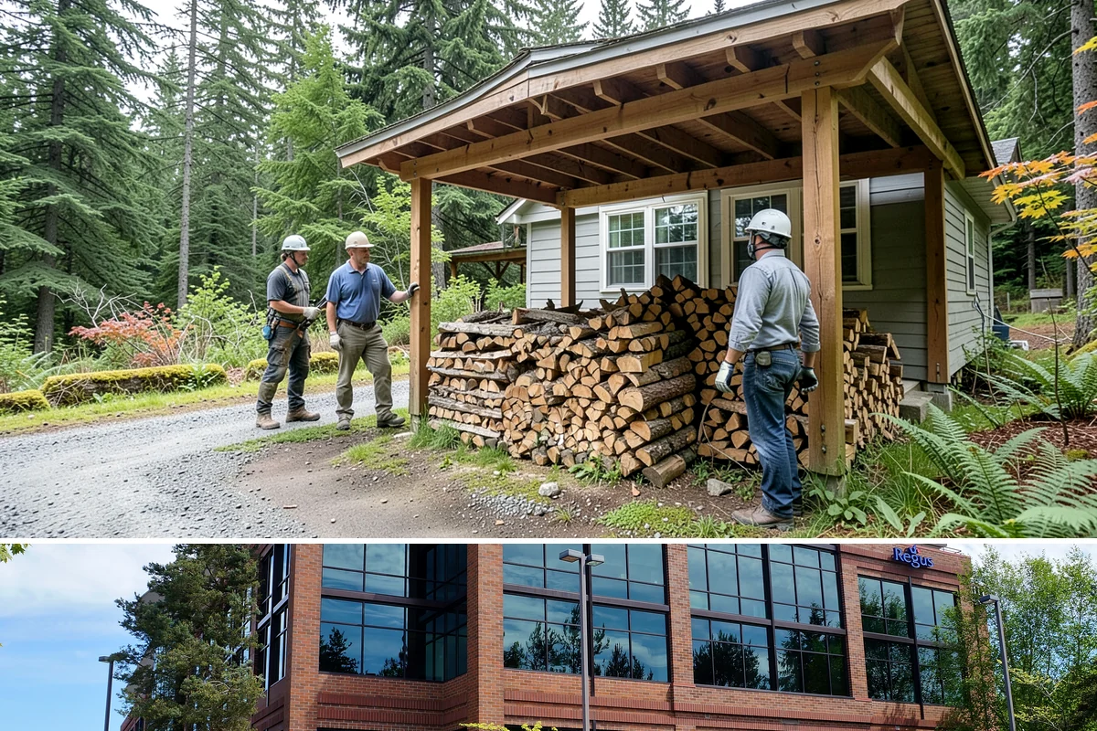Locally Sourced Firewood in Mountlake Terrace, Snohomish County, WA - A good choice in any season, with heightened demand as households stock local supply ahead of winter.