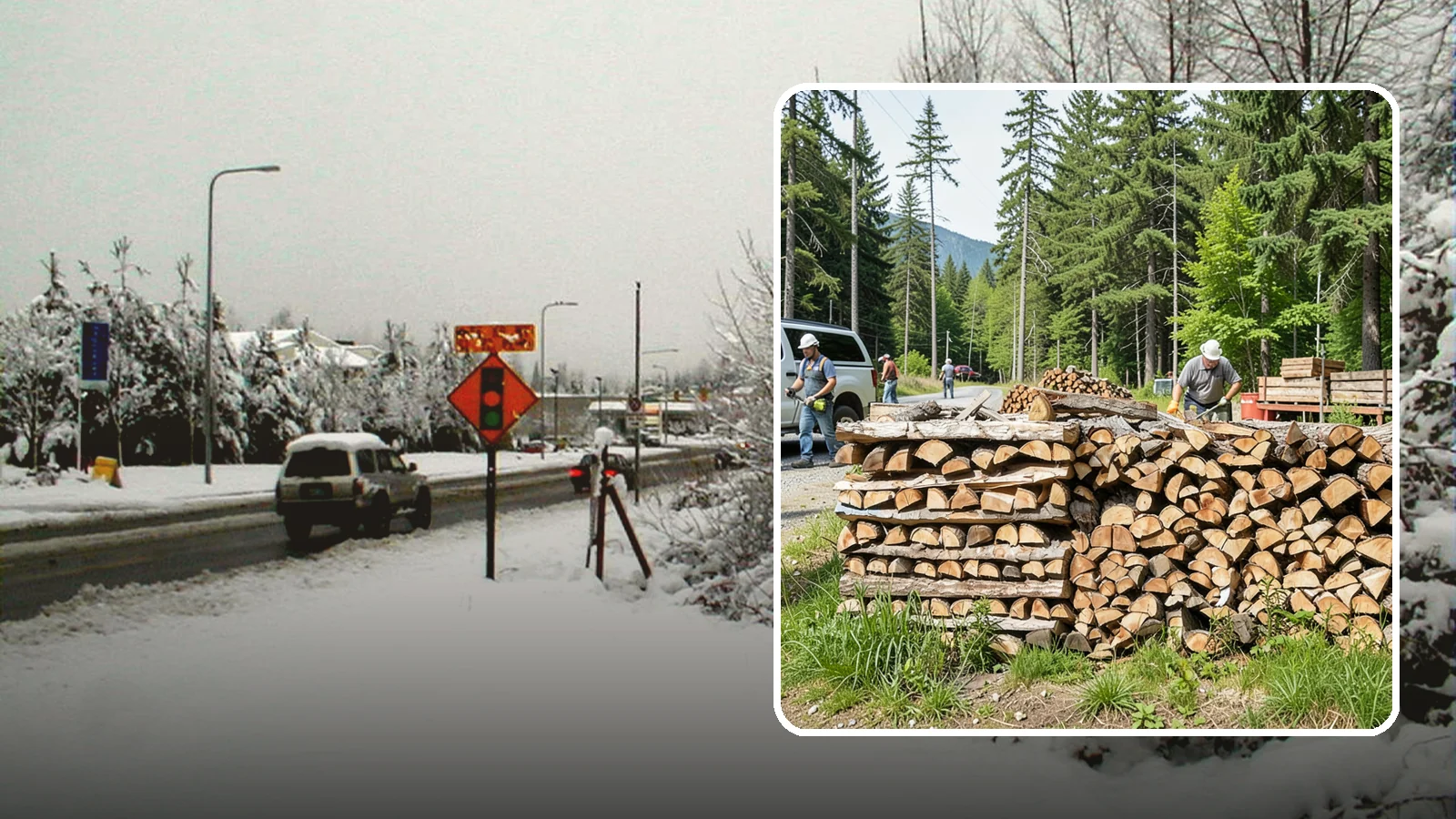 Locally Sourced Firewood in Newcastle, King County, WA - We supply firewood gathered from right here in the Pacific Northwest, keeping the supply chain short and local.