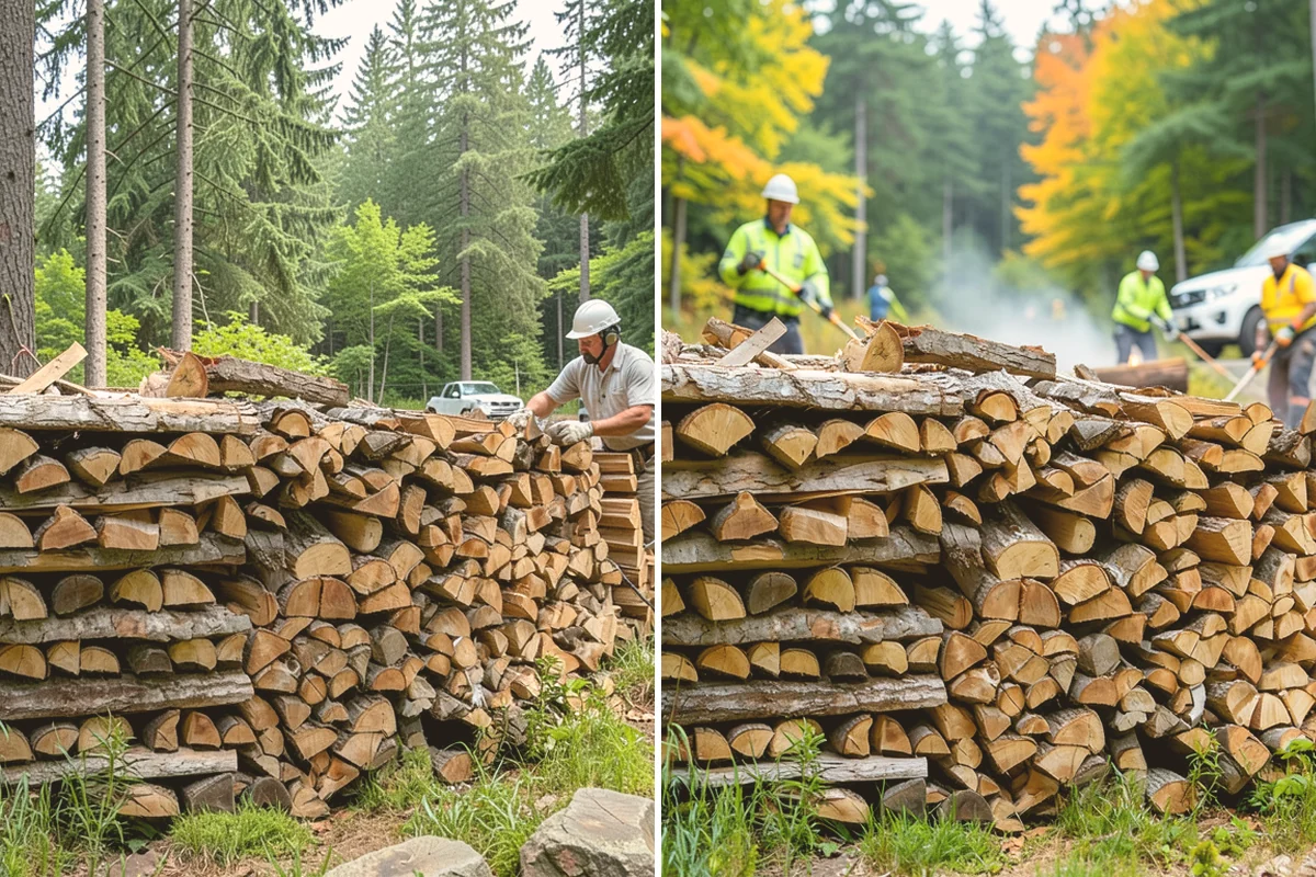 Locally Sourced Firewood in Newcastle, King County, WA - Source wood from nearby regional suppliers