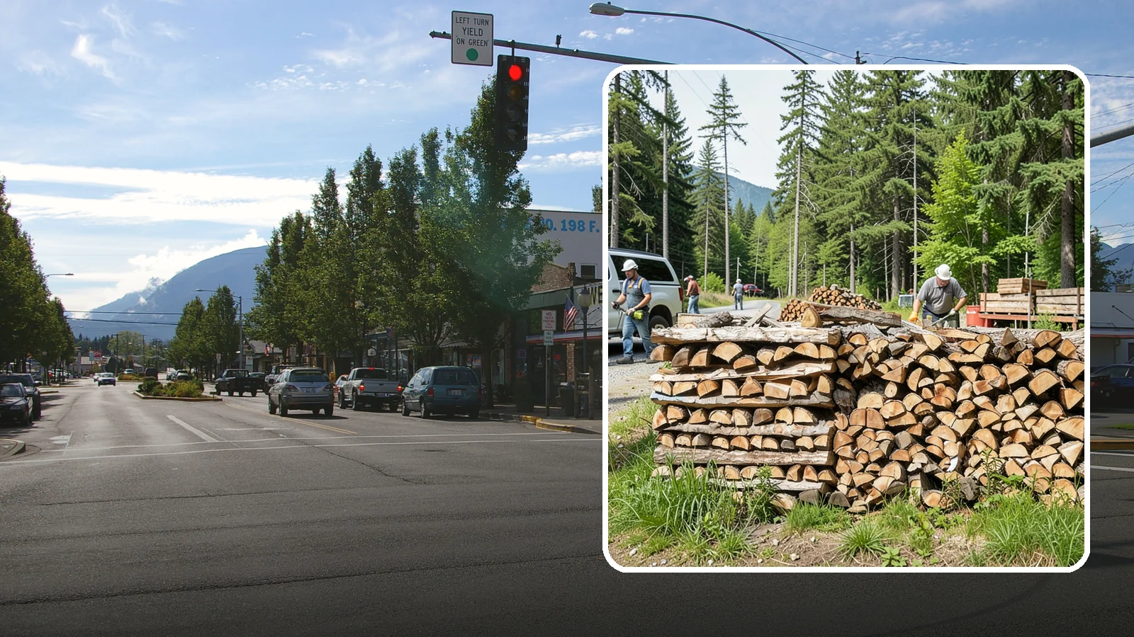 Locally Sourced Firewood in North Bend, King County, WA - We supply firewood gathered from right here in the Pacific Northwest, keeping the supply chain short and local.