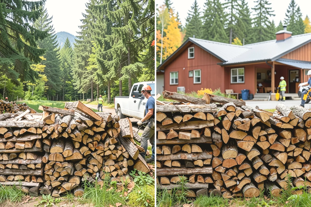 Locally Sourced Firewood in North Bend, King County, WA - Source wood from nearby regional suppliers