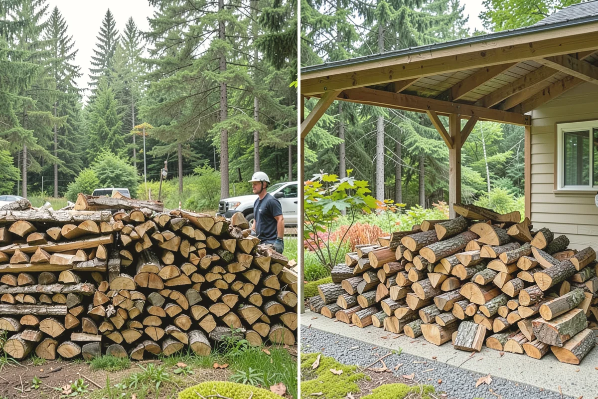 Locally Sourced Firewood in Oak Harbor, Island County, WA - Source wood from nearby regional suppliers