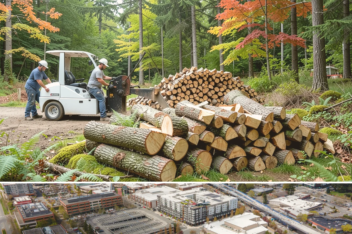 Locally Sourced Firewood in Redmond, King County, WA - A good choice in any season, with heightened demand as households stock local supply ahead of winter.