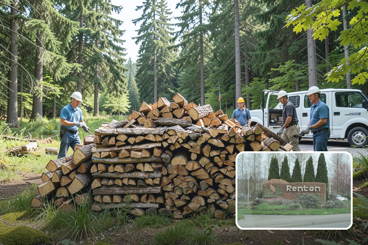 Locally Sourced Firewood in Renton, King County, WA - Keeps the supply chain short and regional
