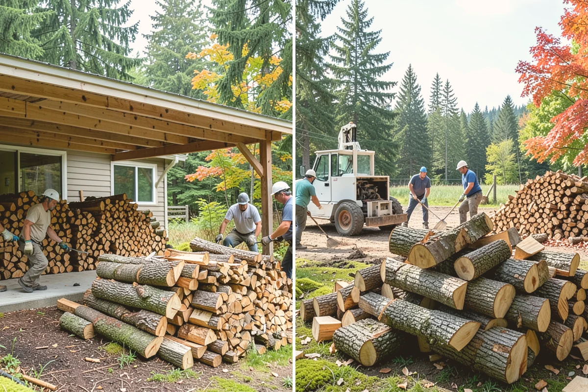 Locally Sourced Firewood in Sammamish, King County, WA - Source wood from nearby regional suppliers