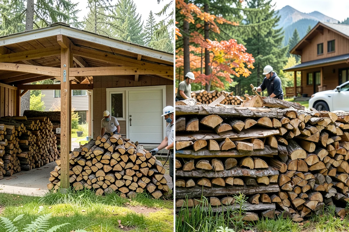 Locally Sourced Firewood in SeaTac, WA - Source wood from nearby regional suppliers