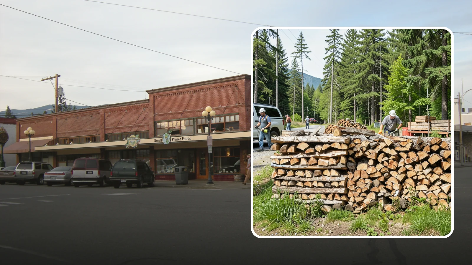 Locally Sourced Firewood in Sedro-Woolley, Skagit County, WA - We supply firewood gathered from right here in the Pacific Northwest, keeping the supply chain short and local.