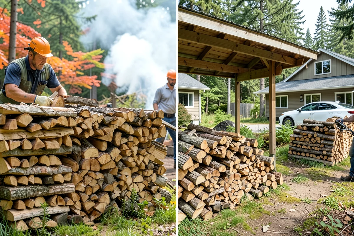 Locally Sourced Firewood in Sedro-Woolley, Skagit County, WA - Source wood from nearby regional suppliers