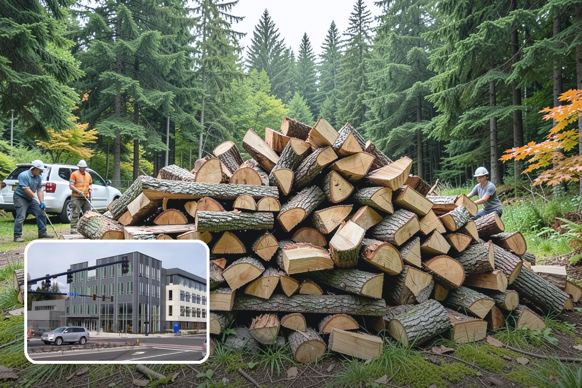 Locally Sourced Firewood in Shoreline, King County, WA - Keeps the supply chain short and regional