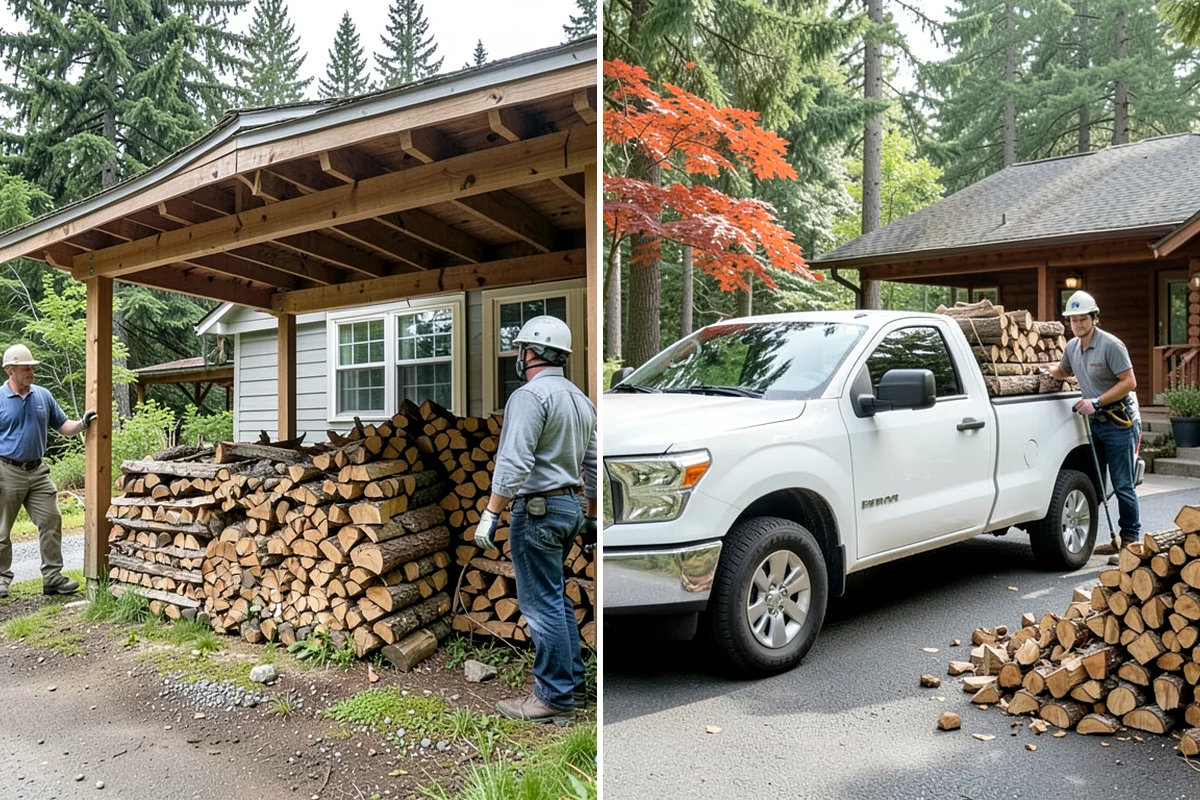 Locally Sourced Firewood in Shoreline, King County, WA - Source wood from nearby regional suppliers